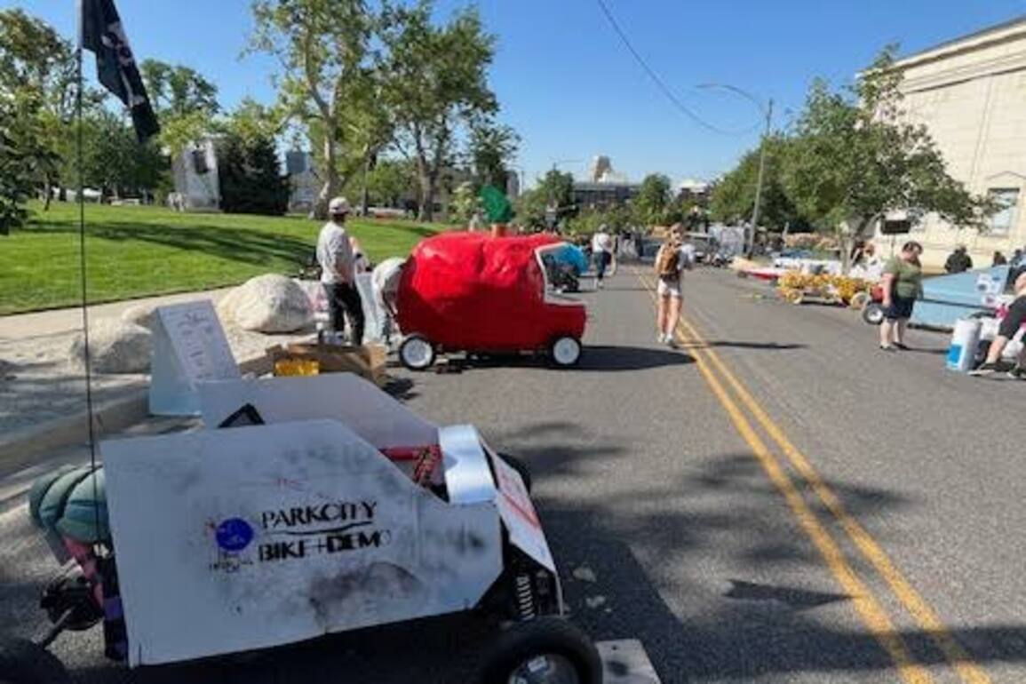 Park City Bike &amp; Demo testing skills at Red Bull Soapbox Race - Park Record