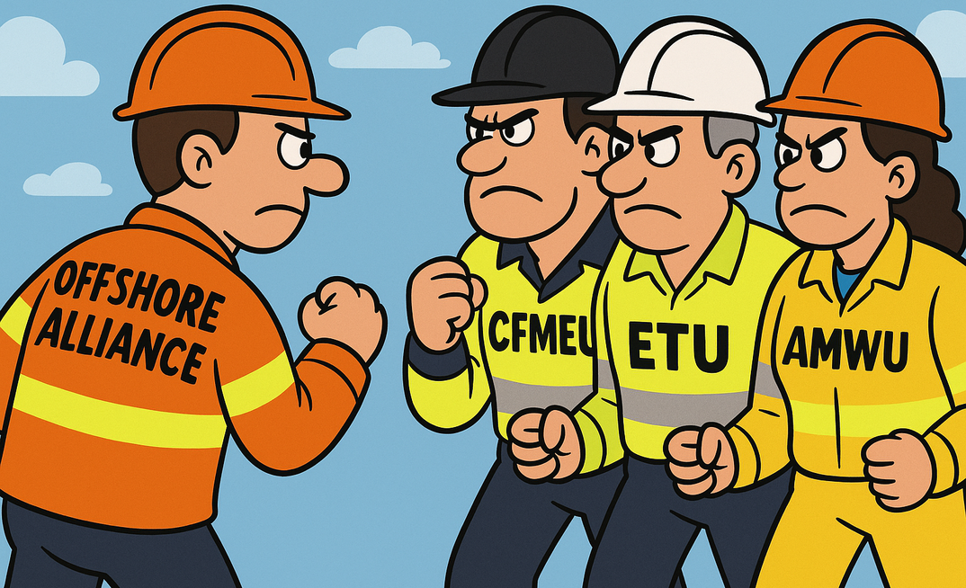 The union beef could spell trouble