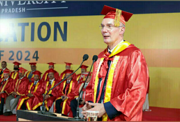 Amity University Madhya Pradesh honours academic excellence at convocation for class of 2024