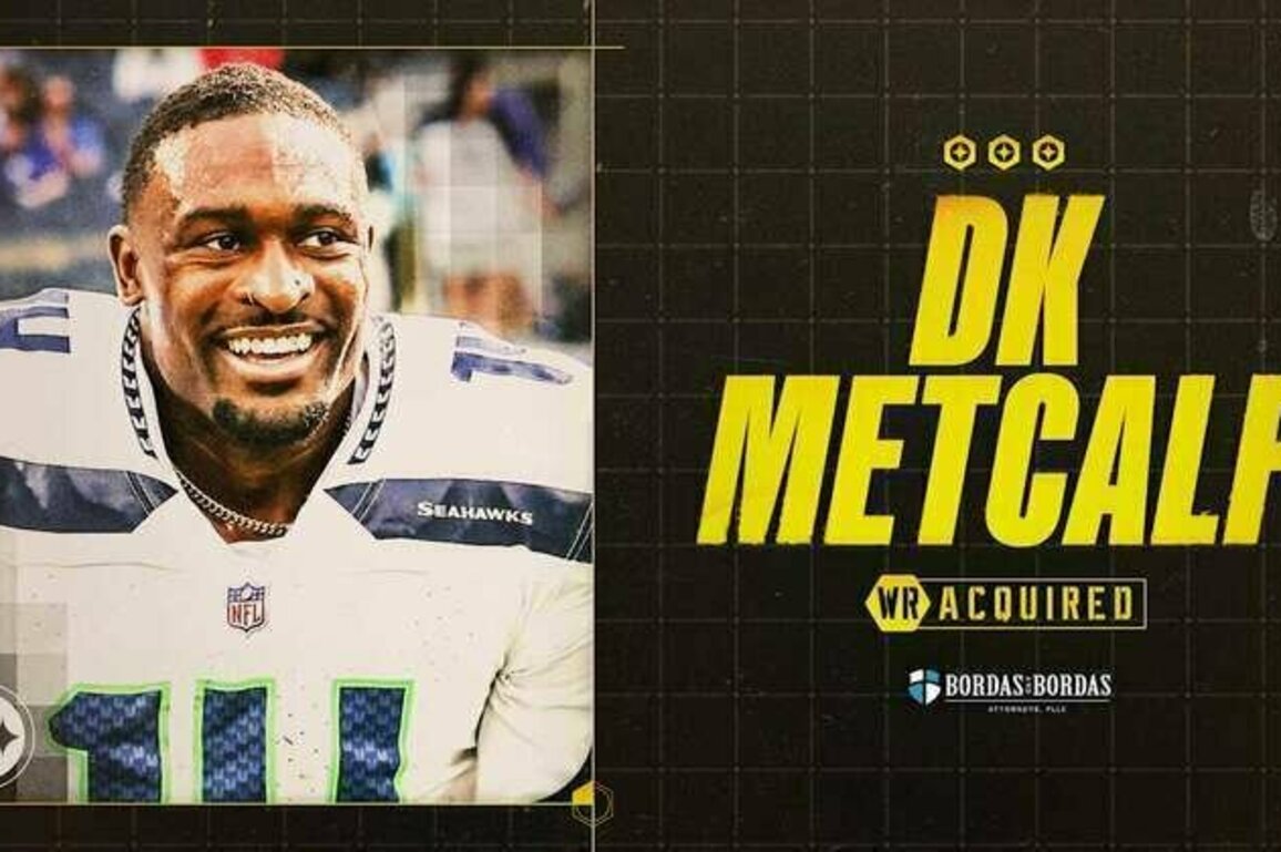 Steelers acquire Metcalf in trade with Seahawks