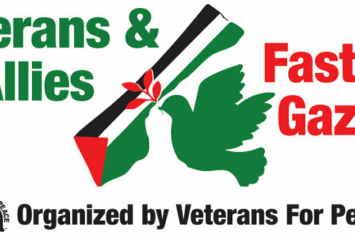 Veterans and Allies Conduct 40-Day "Fast for Gaza"