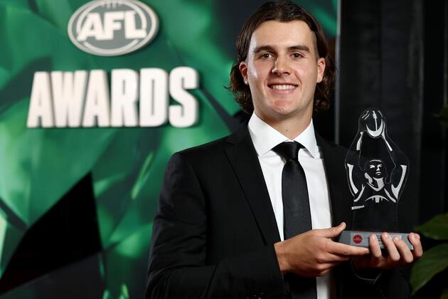 Fremantle young gun Murphy Reid named AFL Players Best First-Year Player after sensational season