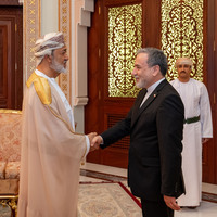 OMAN-MUSCAT-SULTAN-IRANIAN FM-MEETING
