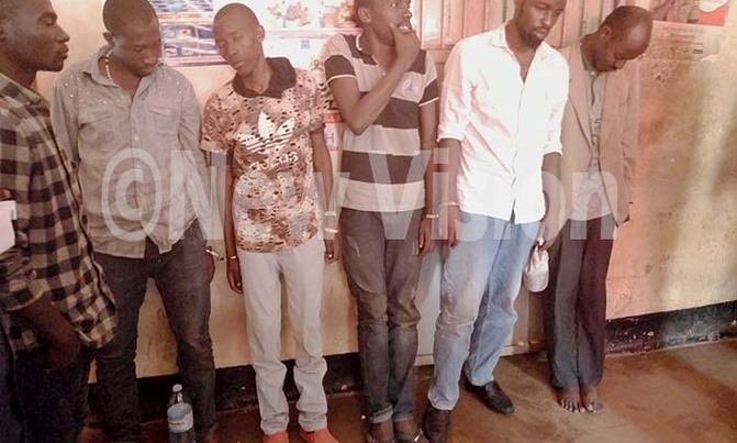 Drug abusers arrested in Kisenyi Drug abusers arrested in Kisenyi