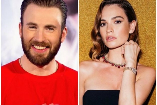 Chris Evans, Lily James spotted together enjoying ice cream in London