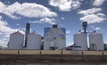  Six silos at Colbinabbin, Victoria, are providing a massive canvas for artist Tim Bowtell. Picture Mark Saunders.