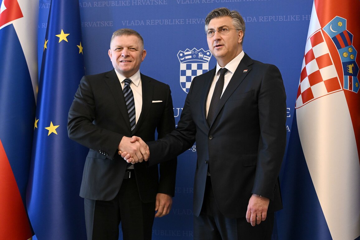 CROATIA-ZAGREB-SLOVAK PM-VISIT