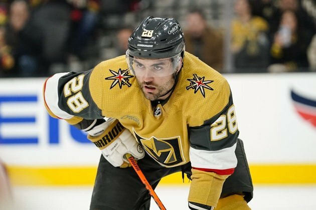 Golden Knights' William Carrier set to return vs. Rangers