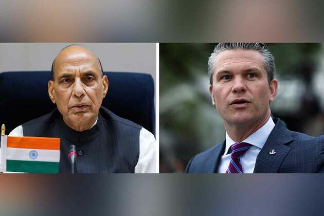 "We stand with India...": US Defence Secy Hegseth speaks to Rajnath Singh, offers "strong support"