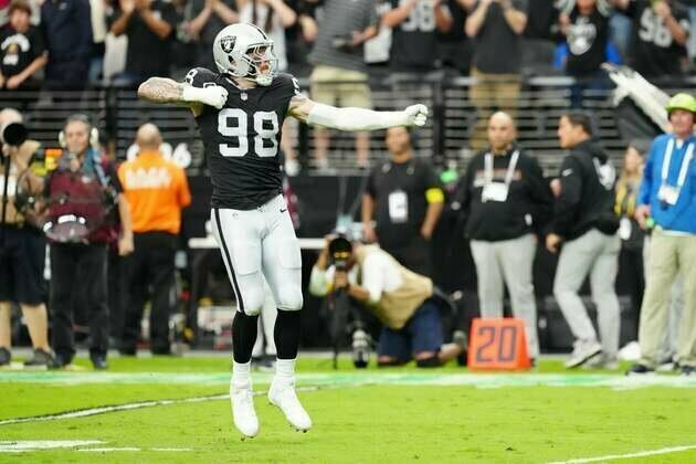 Maxx Crosby, Raiders bury Cam Ward, Titans