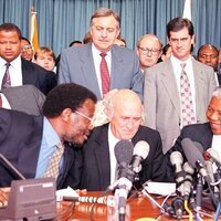 South Africas reconciliation efforts at home  and with the US