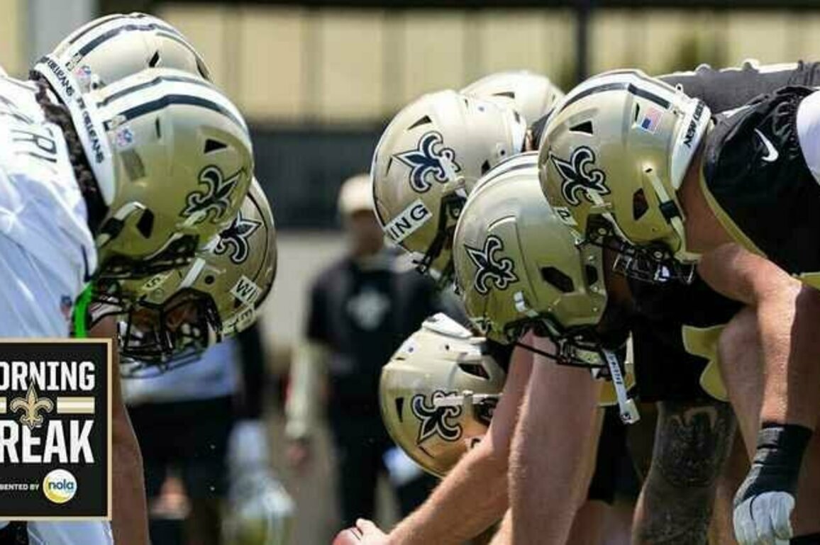 Morning Break: Saints offensive line gains momentum
