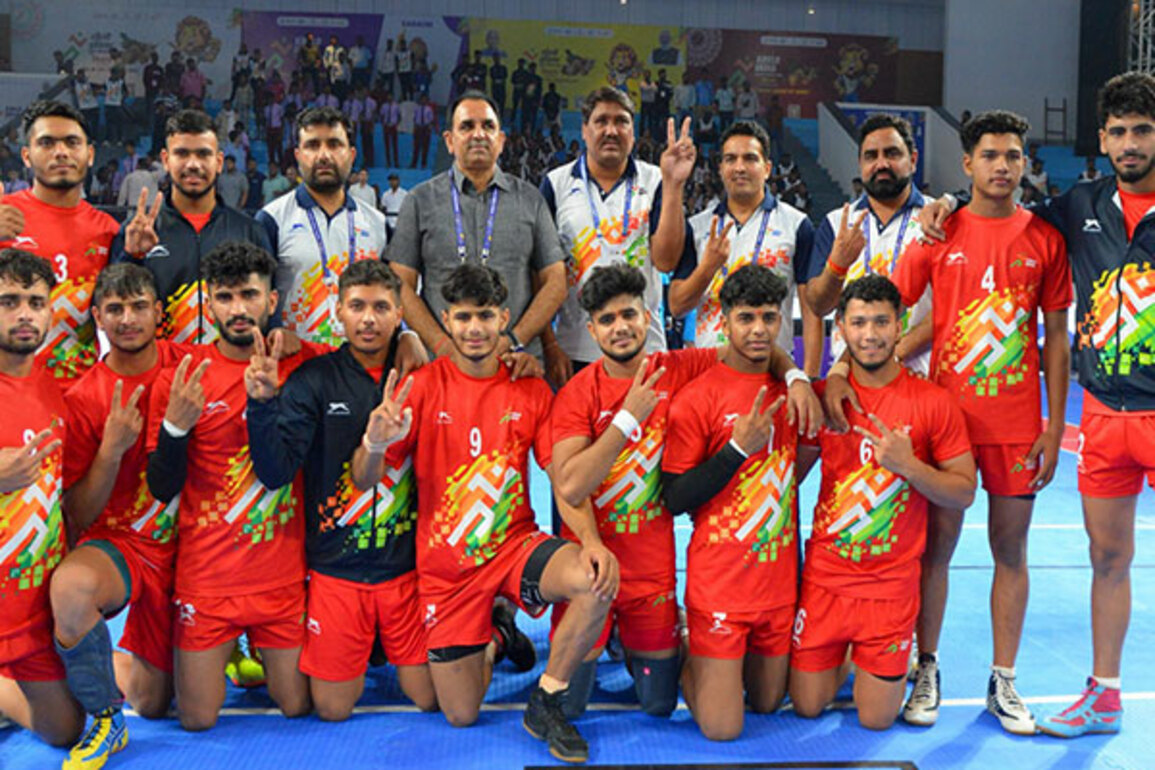 With the target of playing in Pro Kabaddi, dominant Haryana were on roll at KIYG 2025