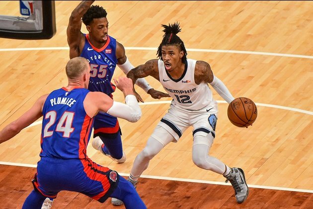 Short-handed Pistons host Ja Morant and Grizzlies