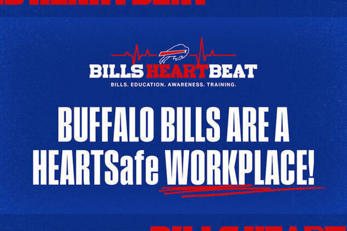 Buffalo Bills earn HEARTSafe Workplace Designation