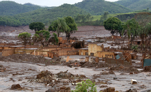 The community of Bento Rodrigues was flooded by the release of mine tailings. Photo: Senado Federal