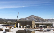 The completed processing plant at McEwen’s Gold Bar mine in Nevada