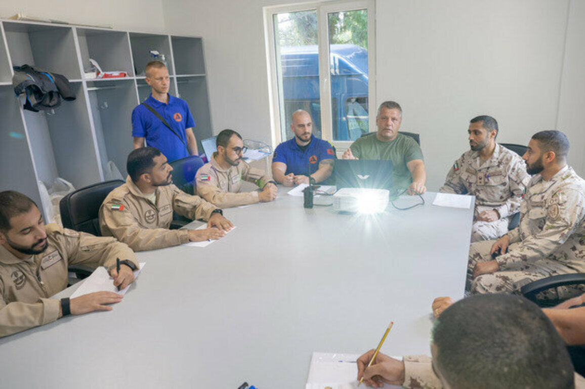 UPDATE: UAE Rescue Team, Albanian officials coordinate to strengthen joint efforts