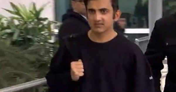 Team India head coach Gautam Gambhir returns to Delhi after Men in Blue 4 - 1 T20I series win over New Zealand
