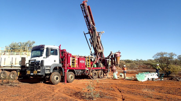 Drilling at Parks Reef