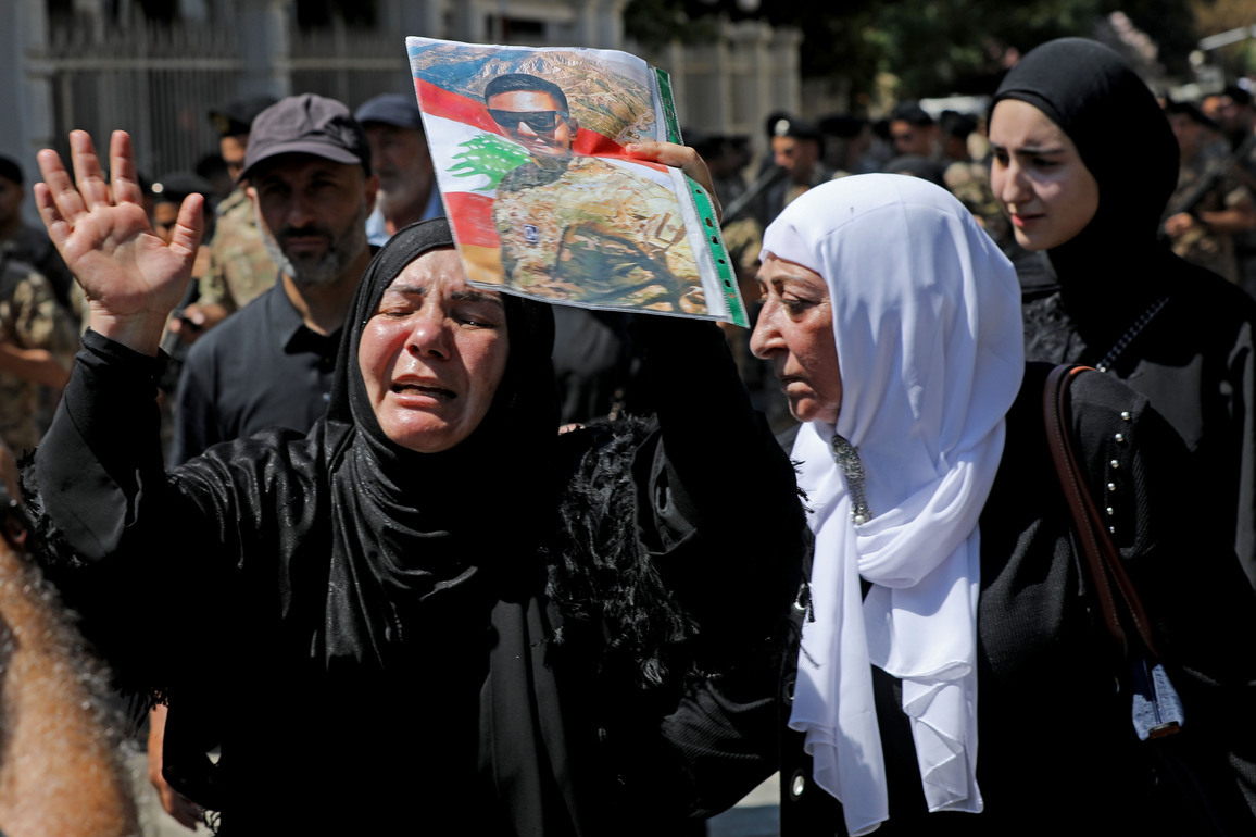 LEBANON-BEIRUT-ISRAELI AIRSTRIKES-FUNERAL