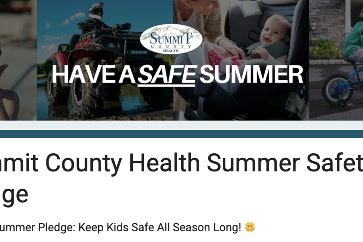 Summit County Health launches summer campaign to prevent seasonal injuries - Park Record