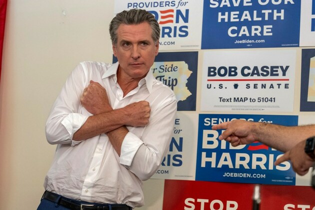 Nationalizing politics benefits Gavin Newsom but hurts Senate Democrats