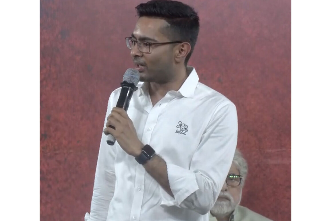 "If 60 lakh people's names are under adjudication, why not PM's name?": Abhishek Banerjee lambasts EC, BJP during SIR protest