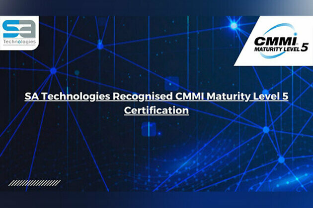 SA Technologies Triumphs with CMMI Services Maturity Level 5 Certification