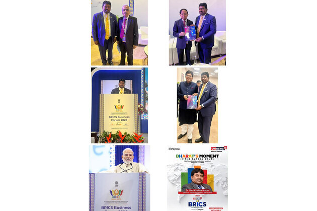 Dr. Hari Krishna Maram at the 18th BRICS Leaders' Summit, New Delhi