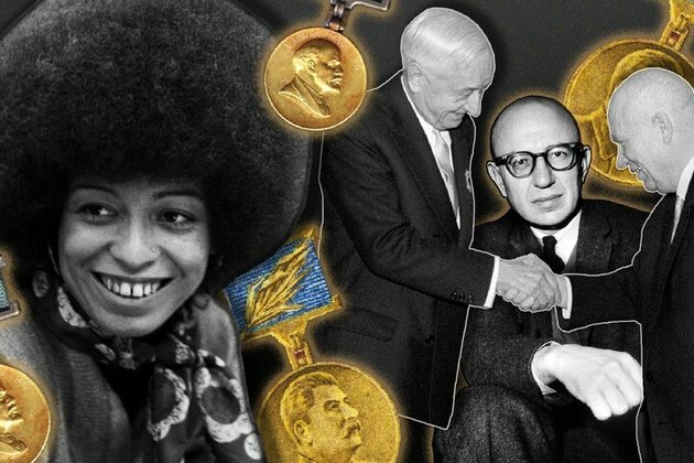 8 AMERICANS who won the Soviet PEACE Prize