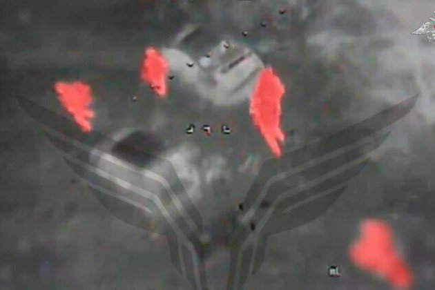 Drones take out Ukrainian forces in Kursk  MOD 