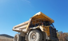 The first of La Parrilla's mining fleet arrived in early April