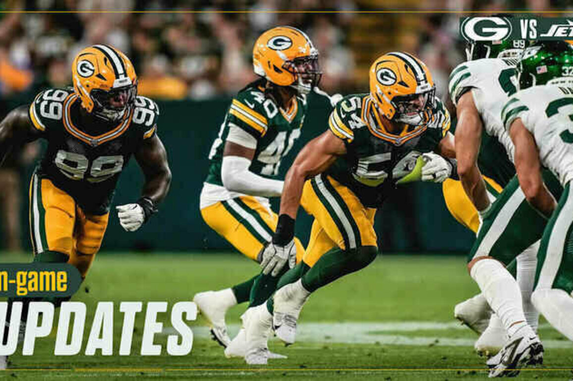 Jets lead Packers 24-3 after three quarters