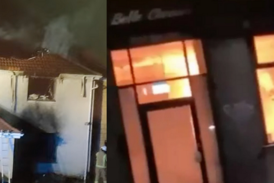 Two teens arrested over Edinburgh firebombings on salon and home