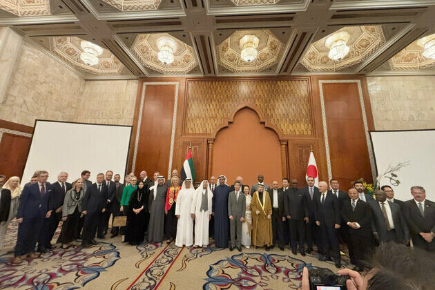 Ahmed Al Sayegh attends Japanese Embassy's reception of Emperor's birthday