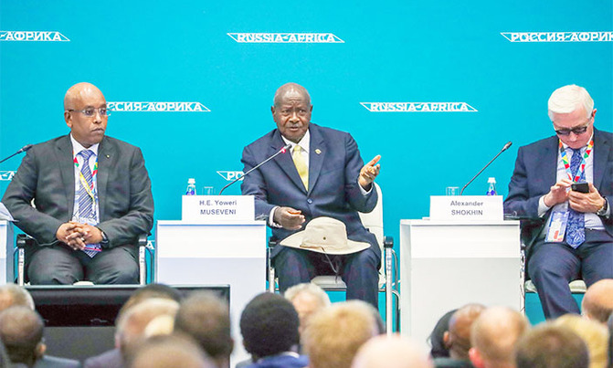 Russia, Uganda relations to boost development- Museveni Russia, Uganda relations to boost development- Museveni