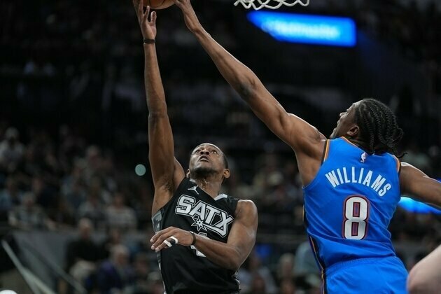 Thunder's Jalen Williams drops 41 points on Spurs