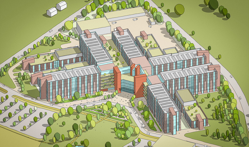 Leighton Hospital (c) Mid Cheshire Hospitals NHS Foundation Trust