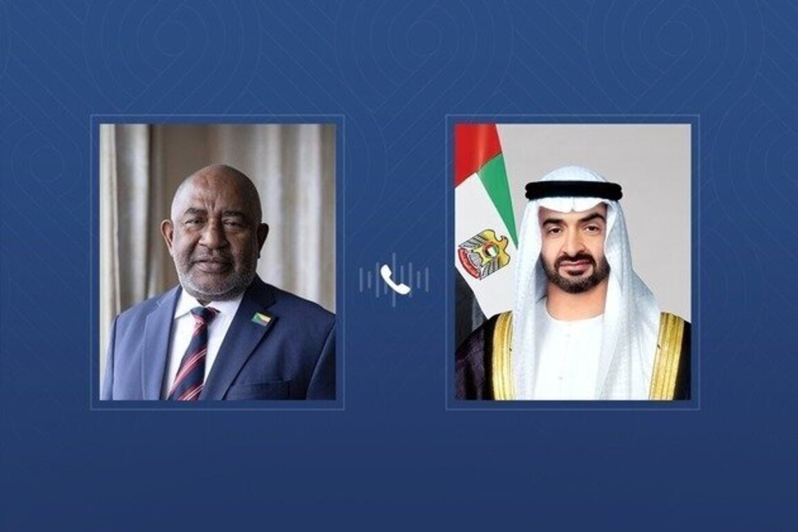 UAE President receives phone call from President of the Union of the Comoros on regional developments