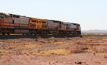 Rio Tinto train heading to Dampier. Credit: Karma Barndon.