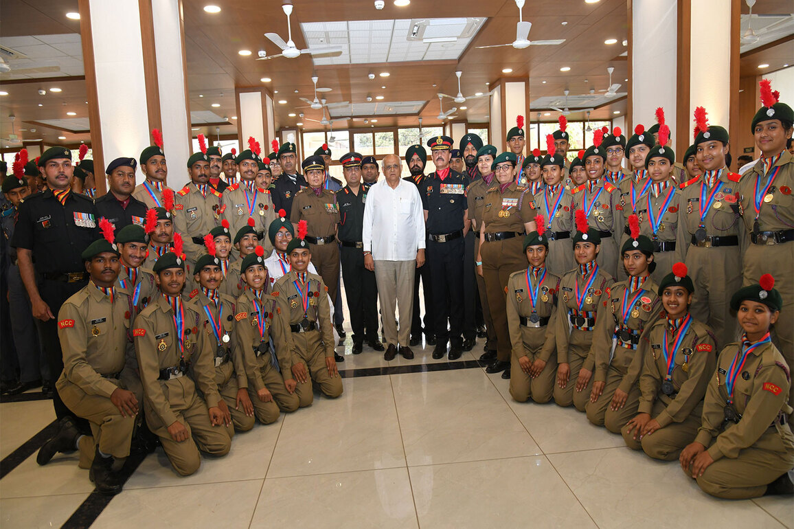 Gujarat CM honours NCC cadets representing state at Republic Day Parade in New Delhi