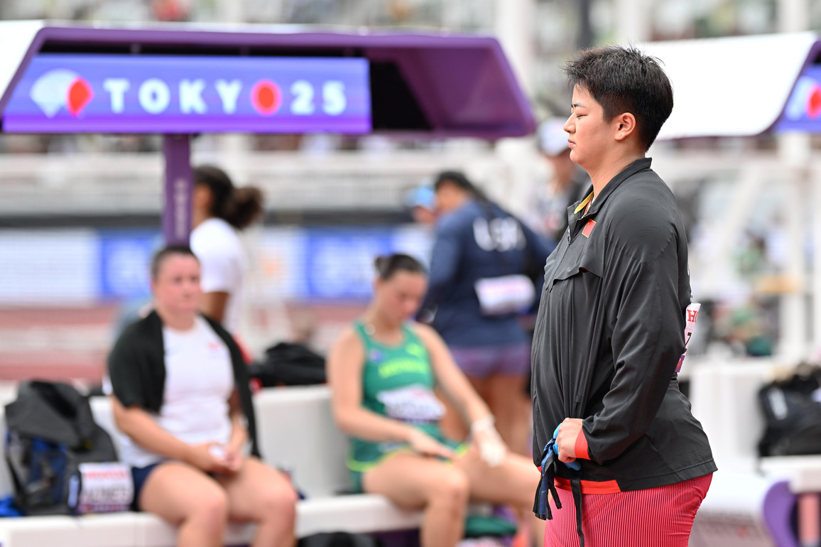 (SP)JAPAN-TOKYO-ATHLETICS-WORLD ATHLETICS CHAMPIONSHIPS-WOMEN'S HAMMER THROW-QUALIFICATION