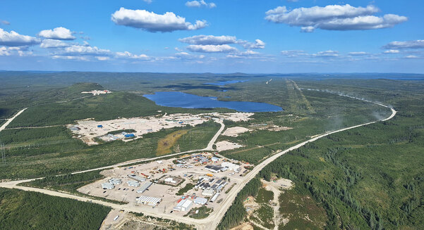 The Rose lithium-tantalum project in Quebec, Canada