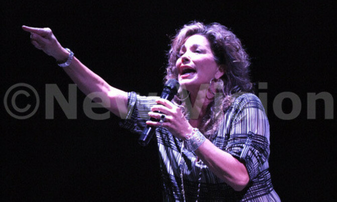 Kathy Troccoli thrills Kampala at Phaneroo worship evening Kathy Troccoli thrills Kampala at Phaneroo worship evening