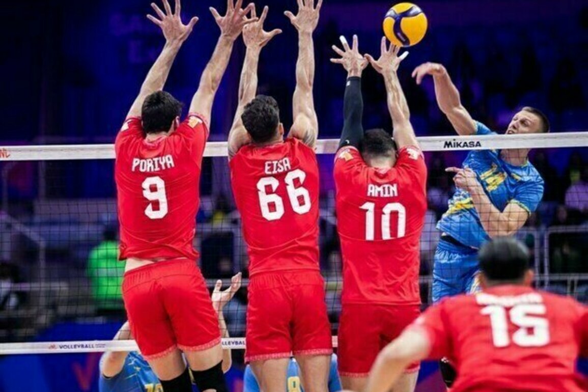 Iran Edges Ukraine in 2025 VNL
