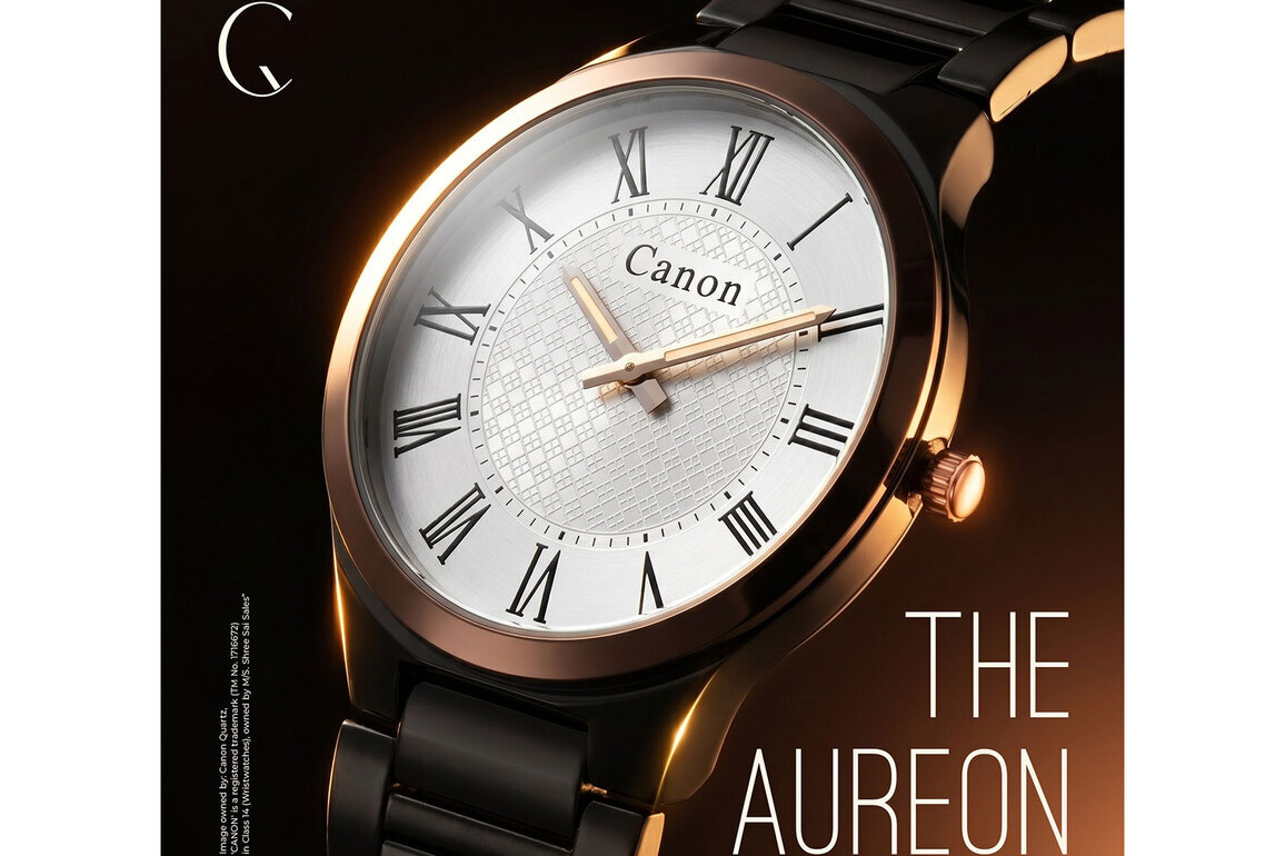 Canon Quartz Unveils AUREON: Where Ultra-Slim Design Meets Classical Watchmaking Restraint
