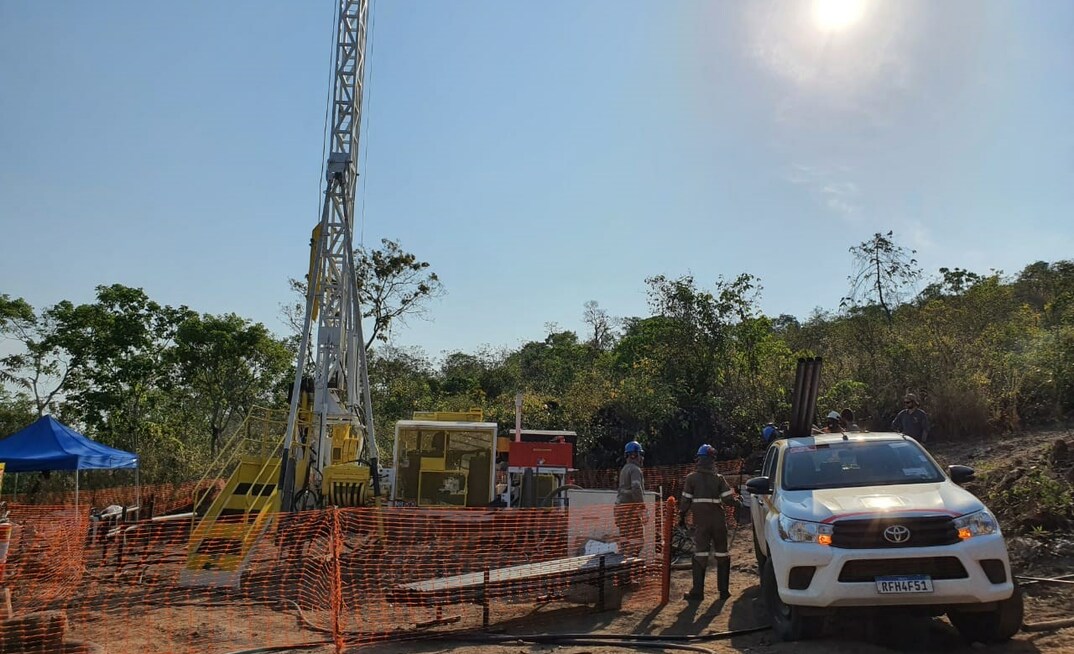 Sondagem no projeto de ouro Castelo dos Sonhos, da TriStar, no Pará/Divulgação