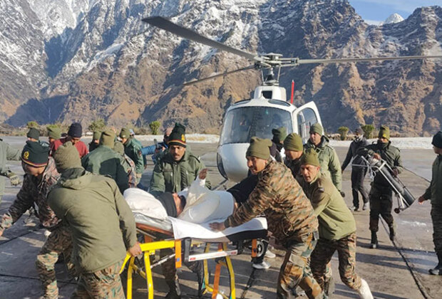 Chamoli: Indian Army rescues 14 civilians from avalanche-affected area in Mana