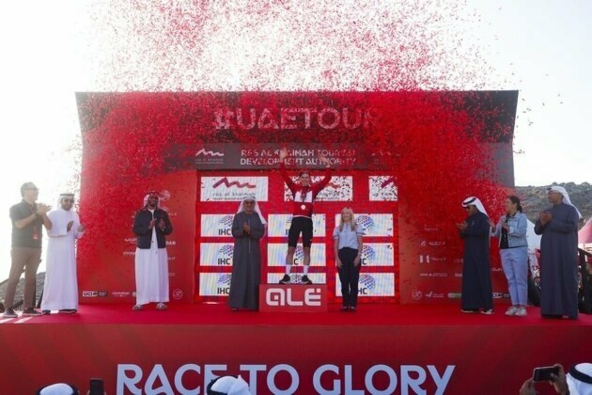 Tadej Pogaar triumphant on Jebel Jais; takes UAE Tour lead